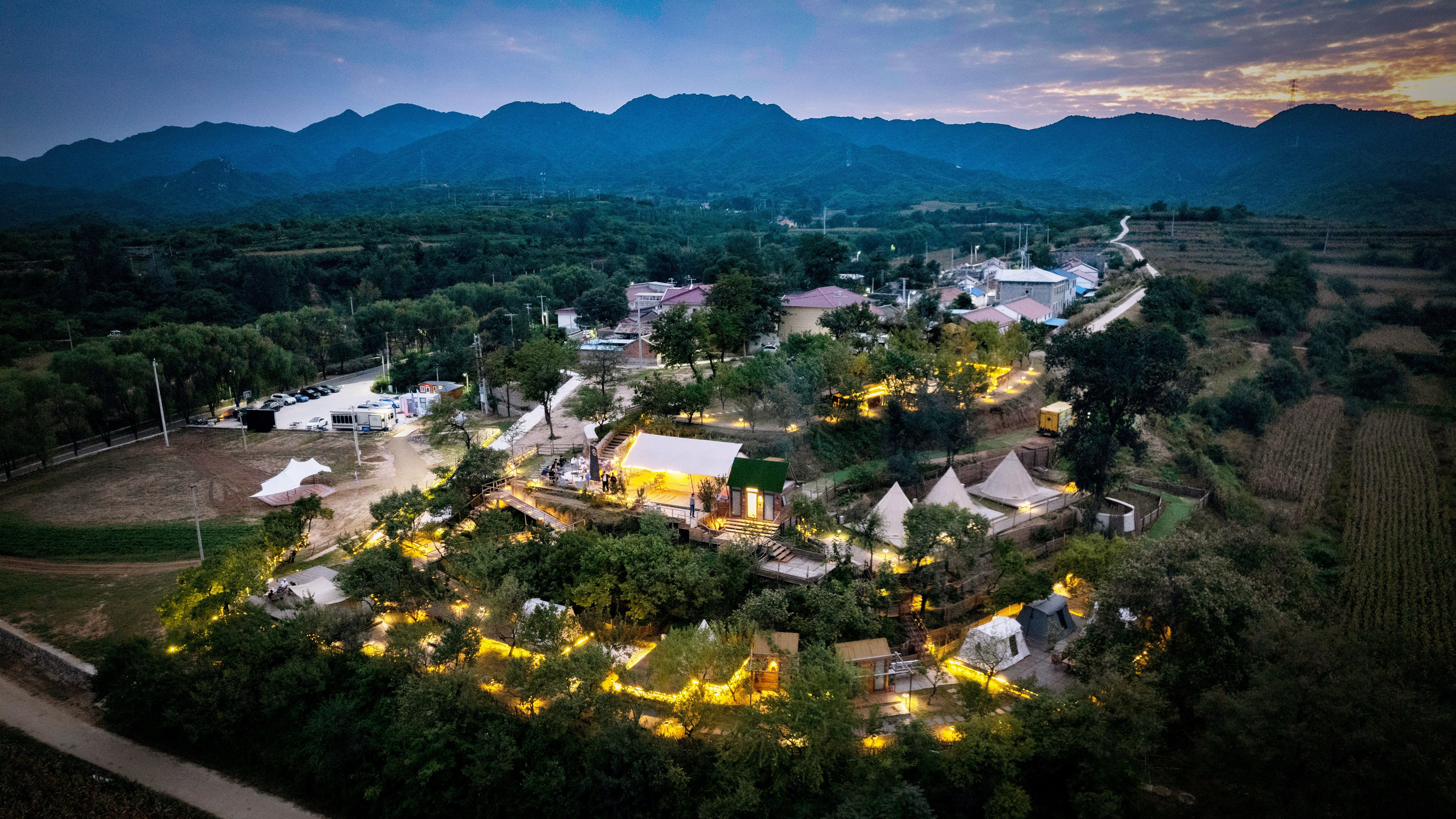 延庆区井庄镇箭杆岭村露营基地